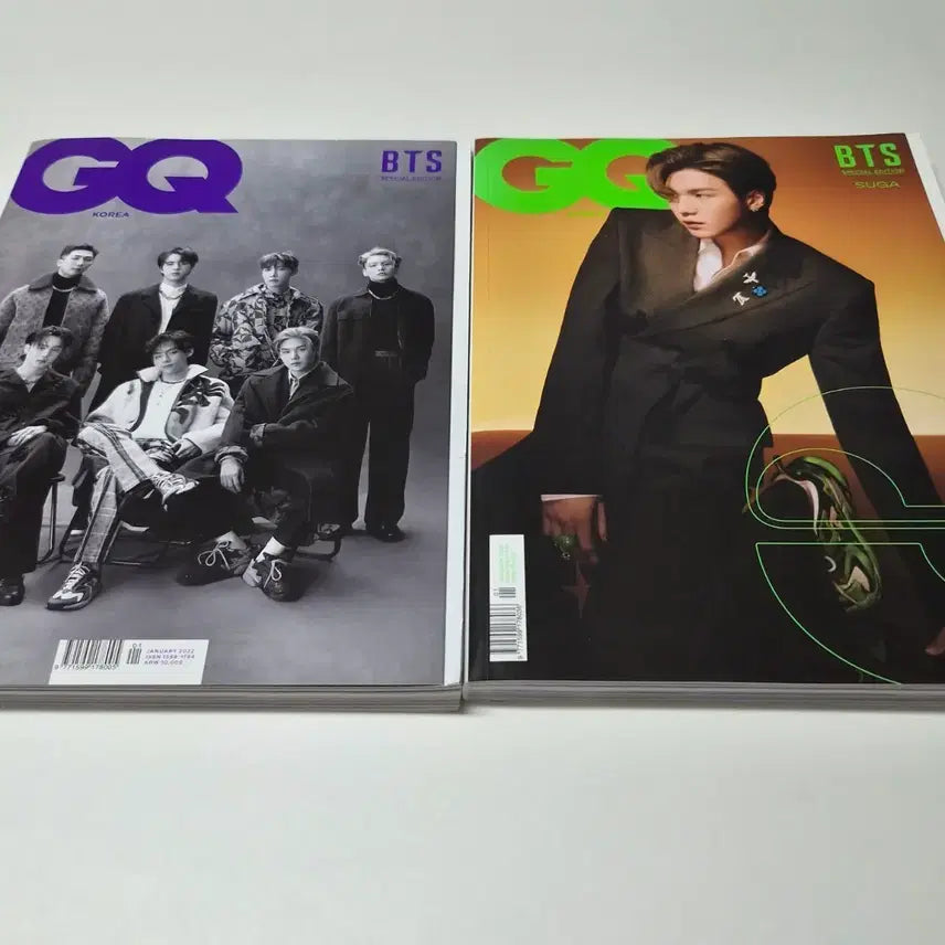[BUNJANG] GQ Korea BTS Special Edition Magazine Set (2 Types) / GQ KOREA BTS 스페셜 에디션 잡지 2종 판매