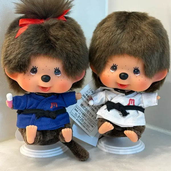[BUNJANG] Rare Large Head Monchhichi Doll (Taekwondo, Judo) Bundle / 희귀몬치치 대두 스포츠 태권도, 유도 몬치치