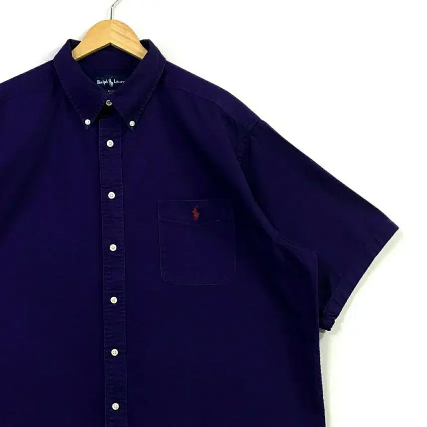 [BUNJANG] Polo Solid Cotton Shirt XXL / XXL 폴로 솔리드코튼 셔츠