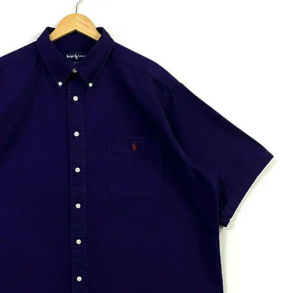 [BUNJANG] Polo Solid Cotton Shirt XXL / XXL 폴로 솔리드코튼 셔츠