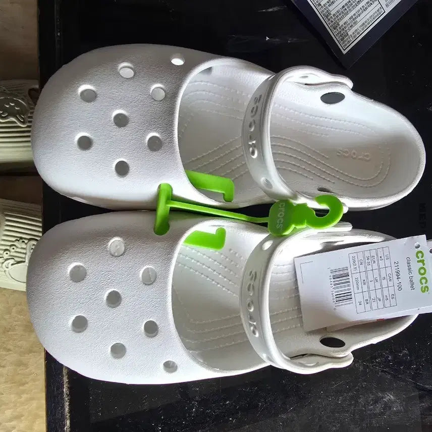 [BUNJANG] Classic Ballet Clogs White 220mm / 새상품 클래식 발레 클로그 화이트 220mm