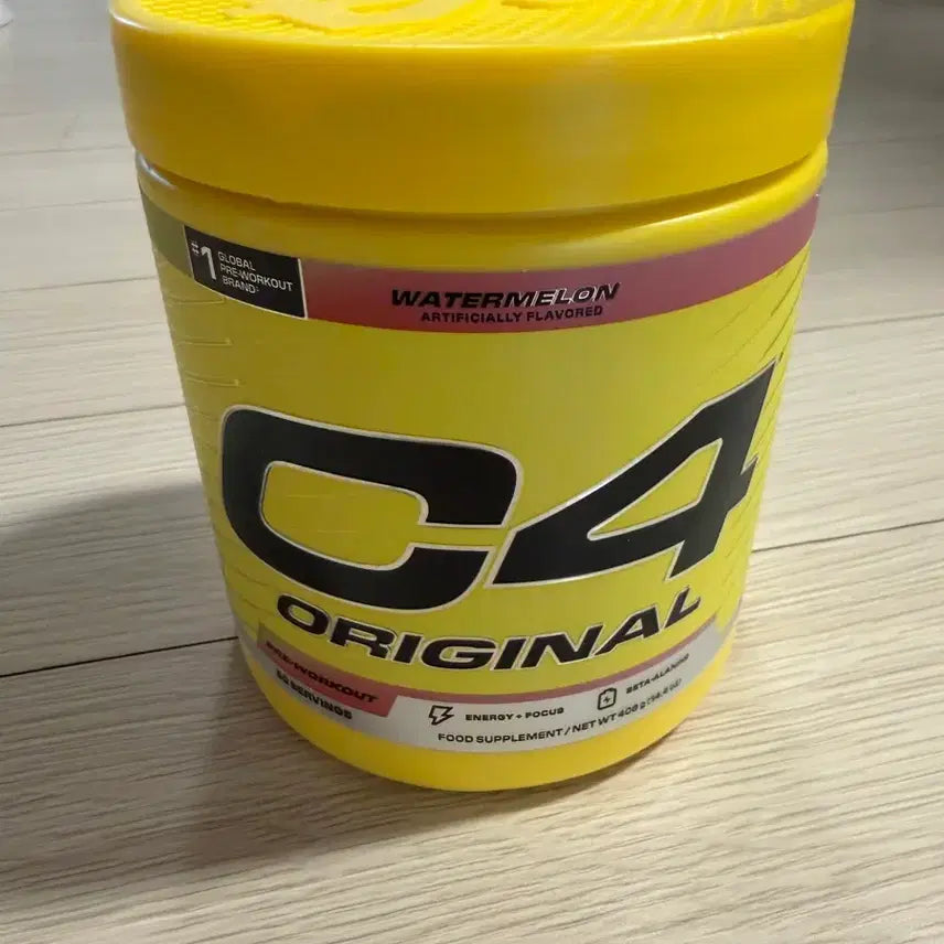 [BUNJANG] C4 Original Watermelon 60 Servings Pre-Workout Booster / [미개봉] C4 오리지널 수박(워터멜론) 60서빙 부스터
