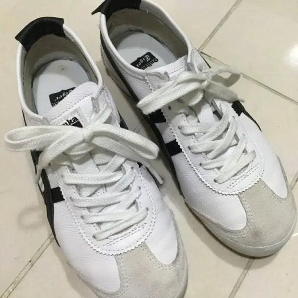 [BUNJANG] Onitsuka Tiger Mexico 66 White Black / 오니츠카 타이거 멕시코 66 화이트 블랙