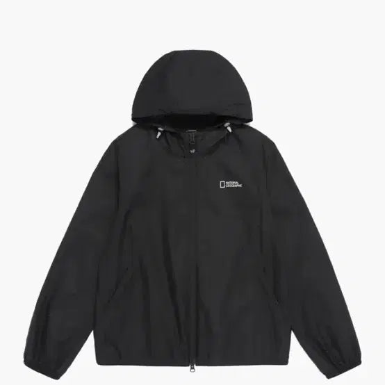 [BUNJANG] National Light Pack Hooded Lightweight Jumper BLACK / 내셔널 라이트팩 후드 경량 점퍼 BLACK
