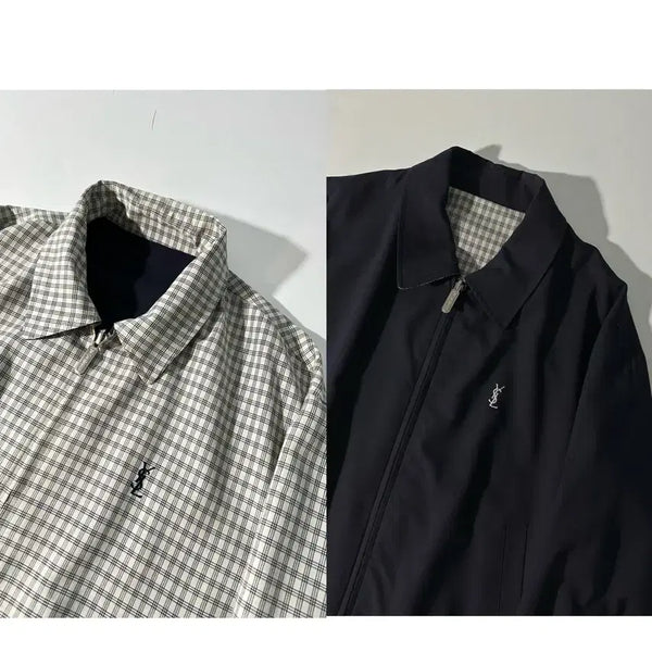 [BUNJANG] Yves Saint Laurent Reversible Jacket / Yves Saint Laurent 입생로랑 리버시블 자켓