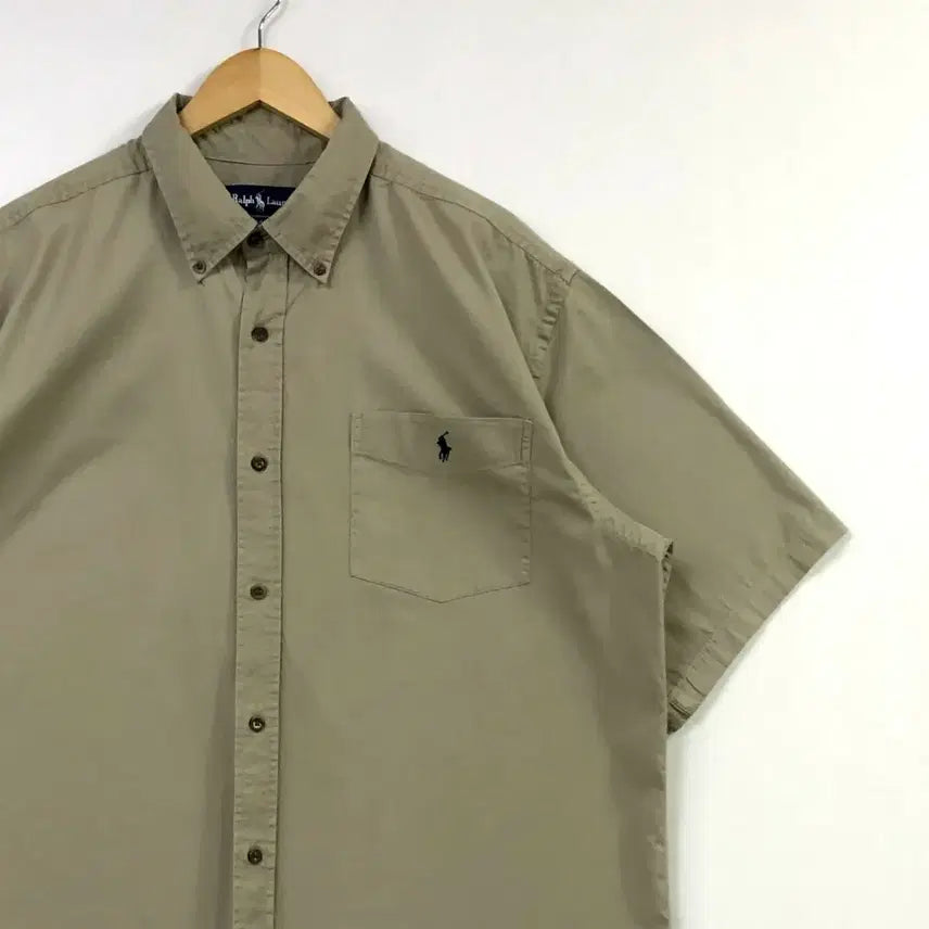 [BUNJANG] Polo Ralph Lauren Solid Shirt / L 폴로 솔리드 셔츠