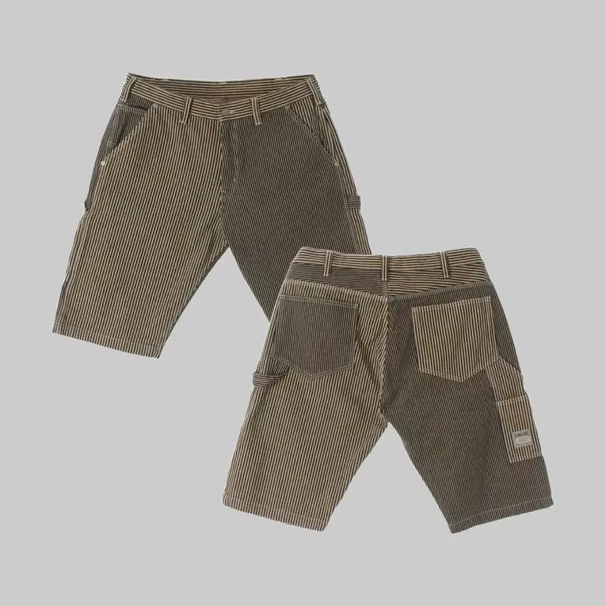 [BUNJANG] Kojimajin Stripe Shorts 38 / 코지마진 히코리 쇼츠 38.                                              프리휠러스 웨어하우스 풀카운트 더블알엘 리얼맥코이 버즈릭슨