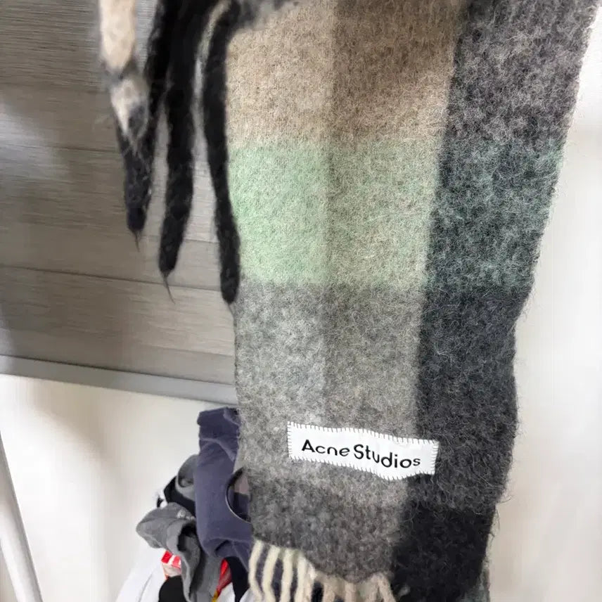[BUNJANG] Acne Studios Check Muffler / 아크네 스튜디오 체크 머플러