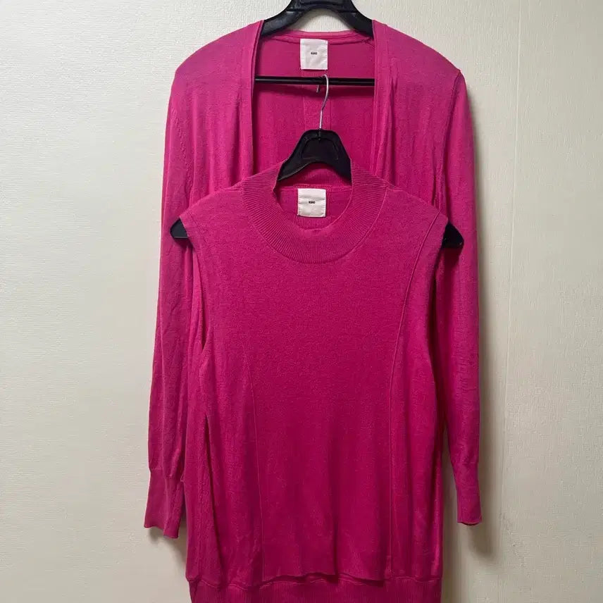 [BUNJANG] KUHO Knit Blouse + Cardigan Set / 구호 니트 블라우스+가디건 세트 55