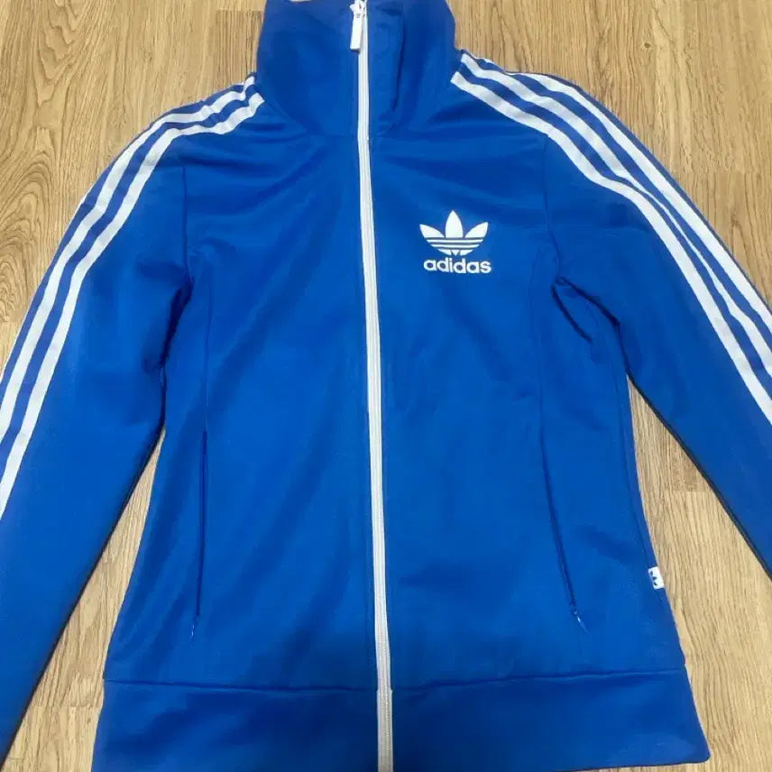 [BUNJANG] Adidas Track Top Blue / 아디다스 트랙탑 블루 w90