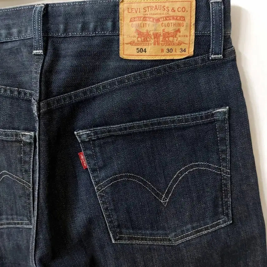 [BUNJANG] Levi's 504 Spandex Jeans 30 / 리바이스 504 스판 청바지 30