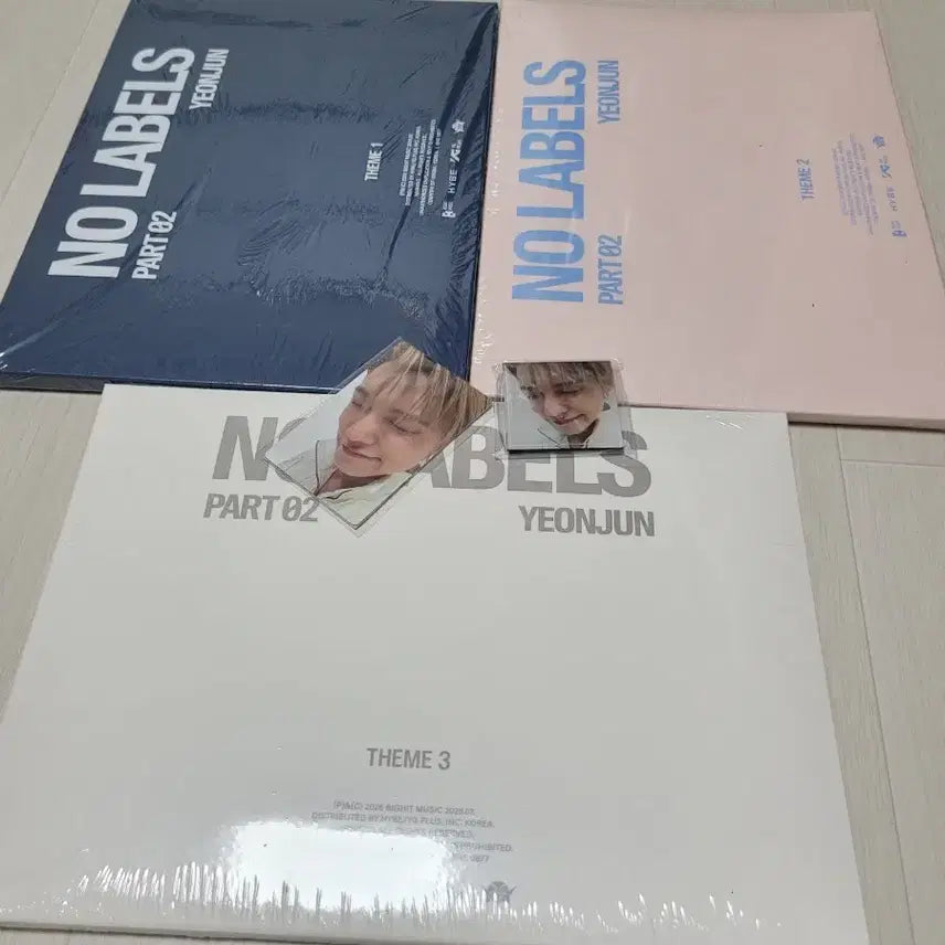 [BUNJANG] TXT Yeonjun NO LABELS PART 02 Set (3 Photocards) / 연준 NO LABELS PART 02 3종 세트