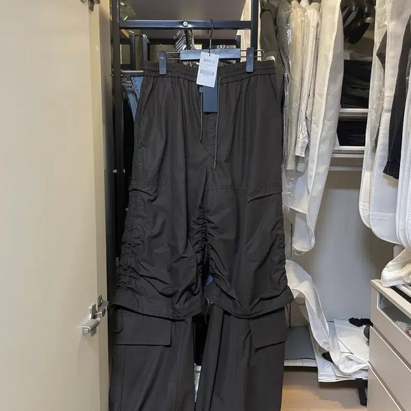 [BUNJANG] Juun.J Brown Brushed Puckering Pants Size 44 / 준지 브라운 브러쉬드 퍼커링 팬츠 44사이즈