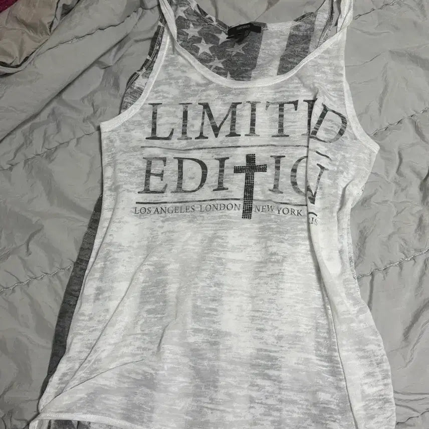 [BUNJANG] Forever 21 American Flag Camisole Top / 포에버 21 성조기나시
