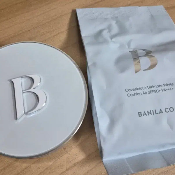 [BUNJANG] BANILA CO. Covericious Ultimate White Cushion Air Refill + Case / 바닐라코 화이트쿠션 에어 리필, 케이스