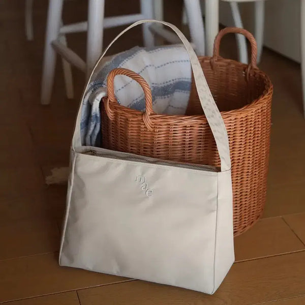 [BUNJANG] Muku & Ebony Comfy Bag Warm Grey / 무쿠앤에보니 컴피백 웜그레이