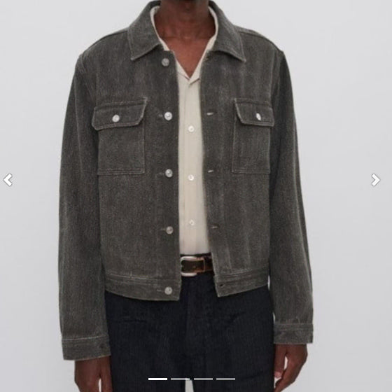 [BUNJANG] Our Legacy Mono Linen Jacket Grey Size 46 / 아워레가시 모노 린넨 자켓 그레이 46사이즈