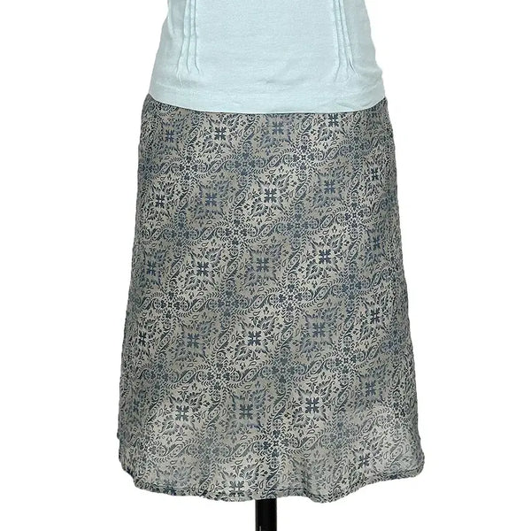 [BUNJANG] Japanese Vintage Paisley Pattern Midi Skirt (Teal Pattern) / 일본빈티지 페이즐리패턴 미디롱스커트 청록패턴 모리걸갸루y2k히피에스닉