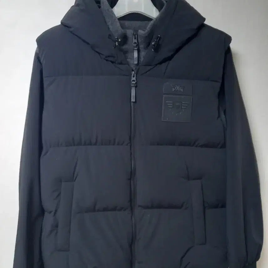 [BUNJANG] PXG Golf Men's 3-Way Hooded Down Vest Set / PXG 골프 쓰리웨이  후드 다운 패딩조끼 100 (정품) 내용꼭필독