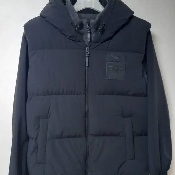 [BUNJANG] PXG Golf Men's 3-Way Hooded Down Vest Set / PXG 골프 쓰리웨이  후드 다운 패딩조끼 100 (정품) 내용꼭필독