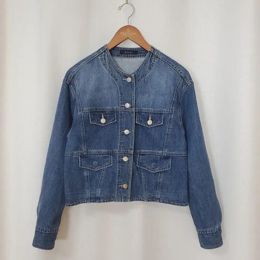 [BUNJANG] Solezia Denim Jacket 55 / (새제품)쏠레지아 데님자켓 55