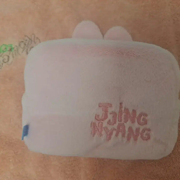 [BUNJANG] Onew Jjingnyangi Square Pouch / 온유 찡냥이 사각 파우치 (새상품)