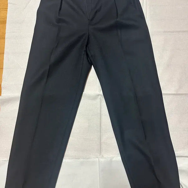 [BUNJANG] IOLO Black Twill One-Tuck Pants / 이올로IOLO 블랙트윌 원턱팬츠