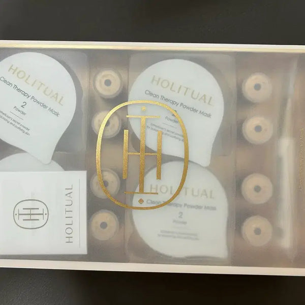 [BUNJANG] Holichronic Clean Therapy Powder Mask Pack Set (New) / 새상품 홀리추얼 클린테라피 파우더 마스크 팩 세트