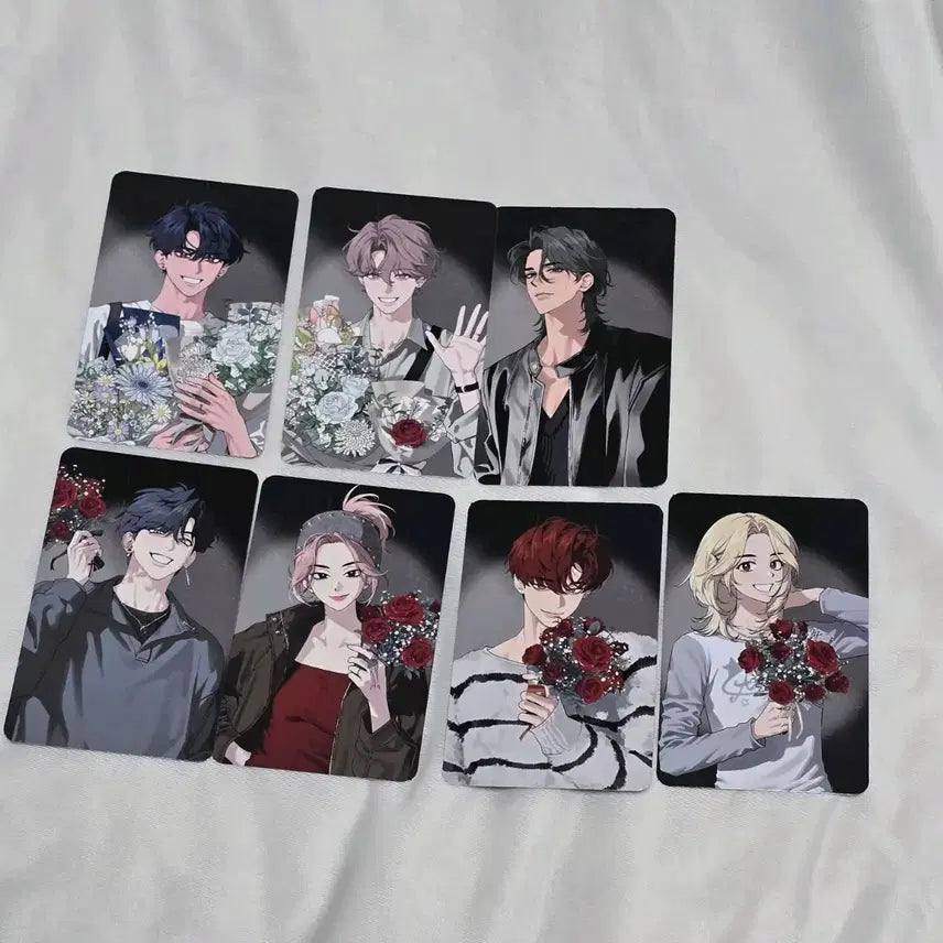 [BUNJANG] Beyond Archives Sketch 1st Visit Photocard Bundle Set / 비온아넥스 팝업 스케치 1차 방문포카 방포 드볼 세트 7종 일괄