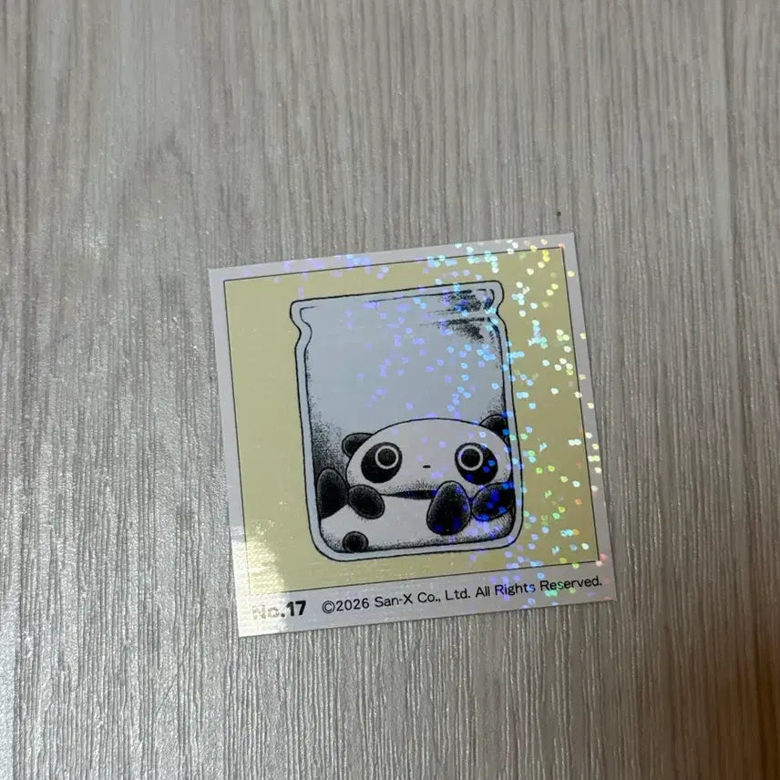 [BUNJANG] San-X Tarepanda Hologram Sticker / 산엑스 타레판다 스티커
