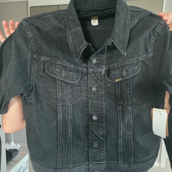 [BUNJANG] RRL Denim Jacket Black M / RRL 데님 자켓 블랙 m 맥시코산
