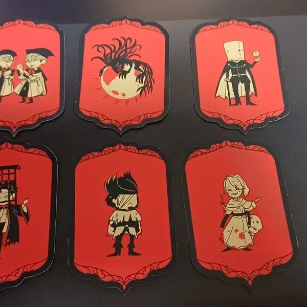 [BUNJANG] Bloodborne Fan Art Sticker Set / 블러드 본 동인굿즈 스티커