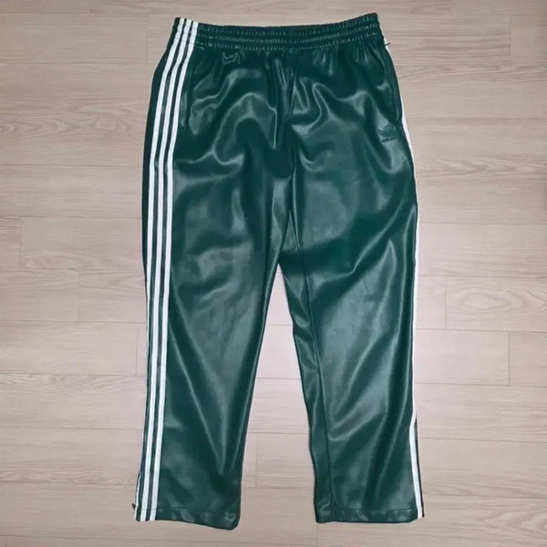 [BUNJANG] Adidas Power Leather Loose Firebird Pants 2XL / (중고) 아디다스 포우 레더 루즈 파이어버드 팬츠 2XL