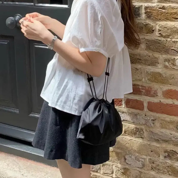 [BUNJANG] OUNCE Satin Leather Bag / OUNCE 온스 새틴 레더백