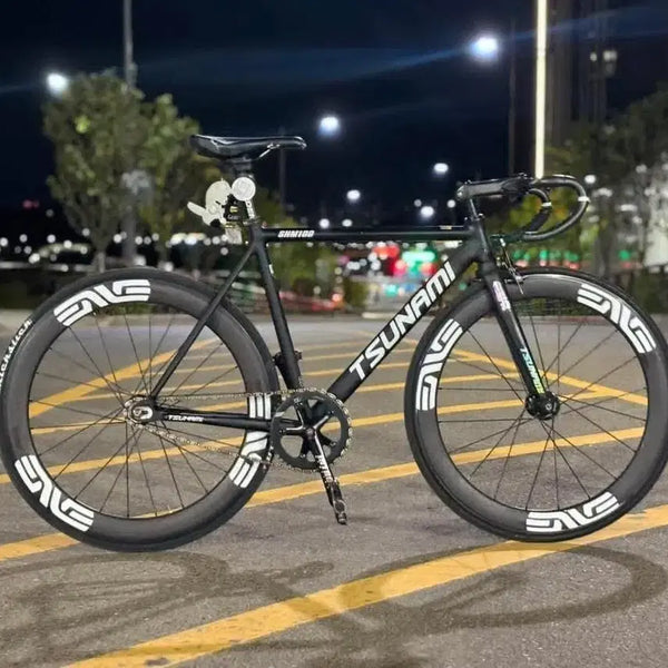 [BUNJANG] Tsunami SNM100 Road Bike Frame with Carbon Stem / 쓰나미snm100판/대(무하자급)