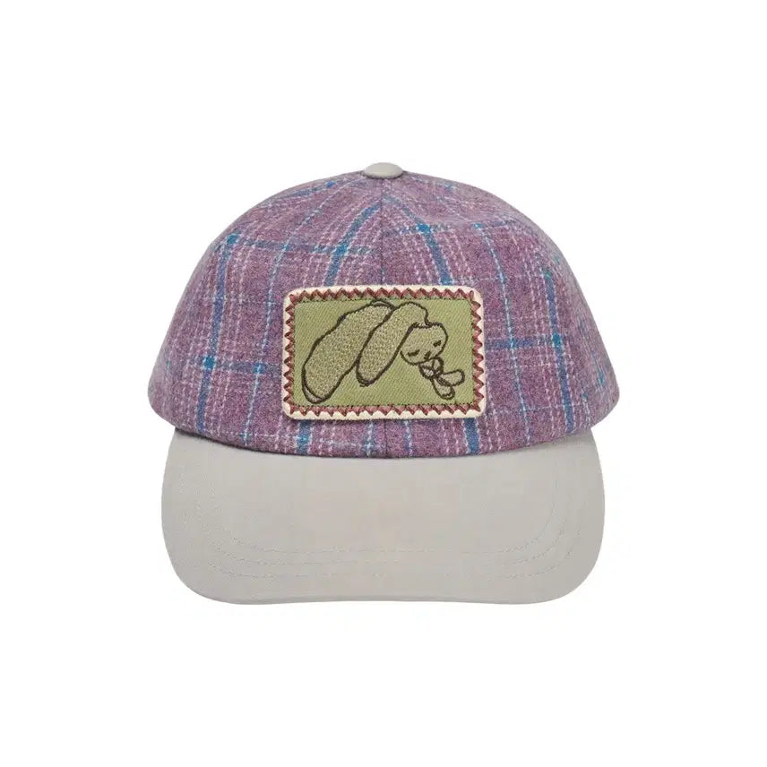 [BUNJANG] Koiseyo TEJI BUNNY EMBLEM CAP PURPLE / 코이세이오 테지 버니 캡모자 TEJI BUNNY EMBLEM CAP PURPLE