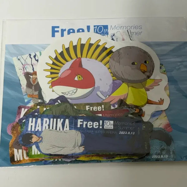 [BUNJANG] Free! 10th Anniversary Sticker (Sealed) / Free! 10주년 스티커 (미개봉)