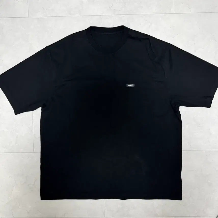 [BUNJANG] Ennoy Logo T-Shirt Black XL / ennoy 엔노이 반팔 판매