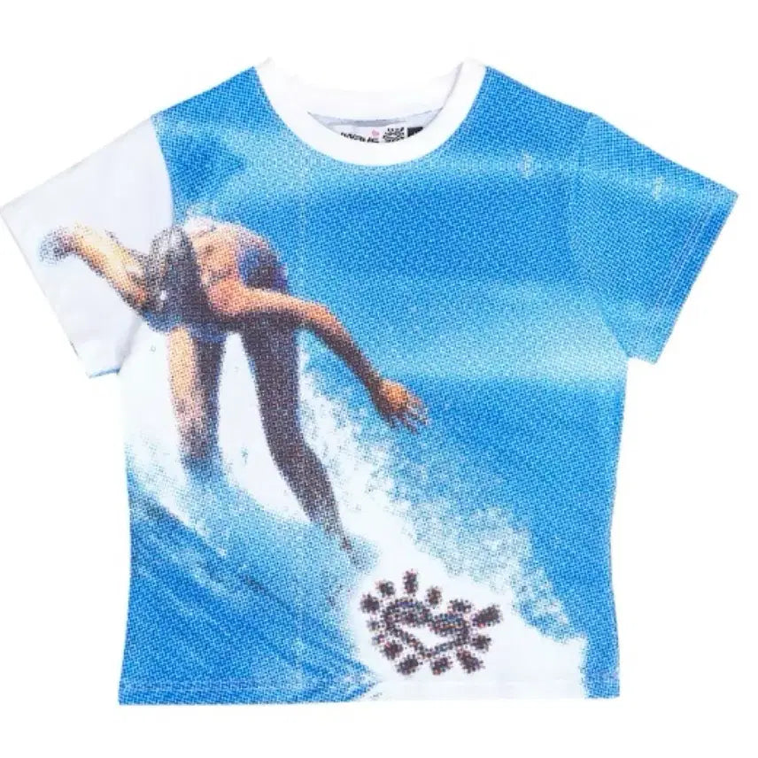 [BUNJANG] ADWSD Gilmore Baby T-Shirt Multi (XS) / Xs) Adwysd Gilmore Baby T-Shirt Multi 반팔