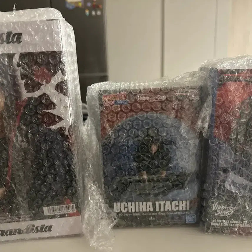 [BUNJANG] Naruto Itachi & Obito Figure Set (2 Types, Sealed) / (미개봉 칼박!!) 이타치 피규어2종 오비토 반프 일괄
