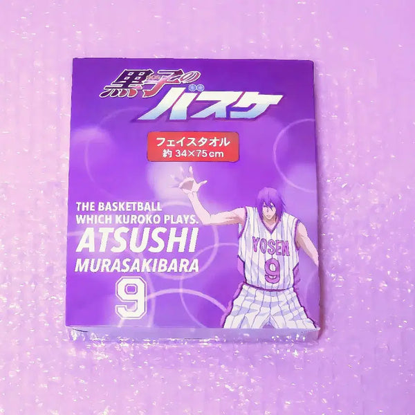 [BUNJANG] Kuroko's Basketball Atsushi Murasakibara Face Towel (Unused) / (미사용) 쿠로코의농구 쿠농 페이스 타올 타월 - 무라사키바라 아츠시