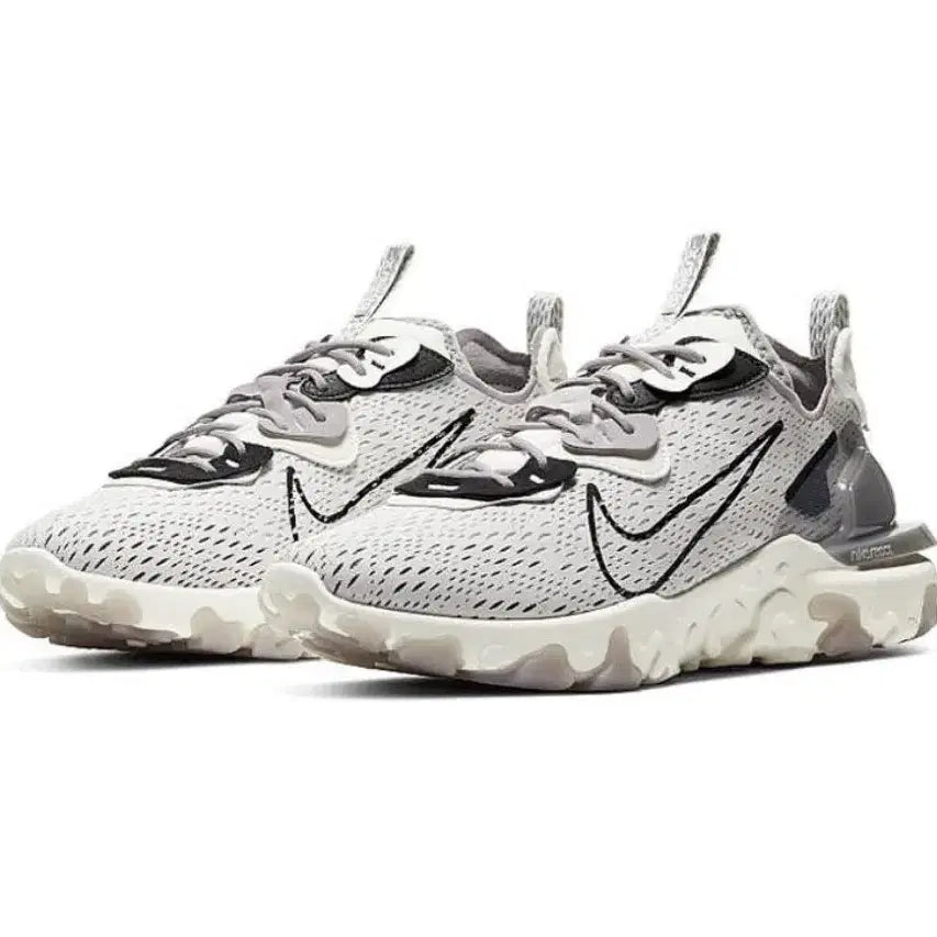 [BUNJANG] Nike React Vision Baste Grey Sneakers / (275) 나이키 리액트 비전 바스트 그레이
