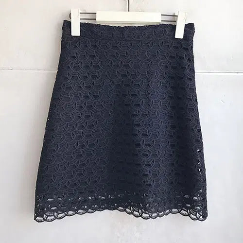 [BUNJANG] Sandro Black Lace Skirt / 산드로 정품 - 44/새제품