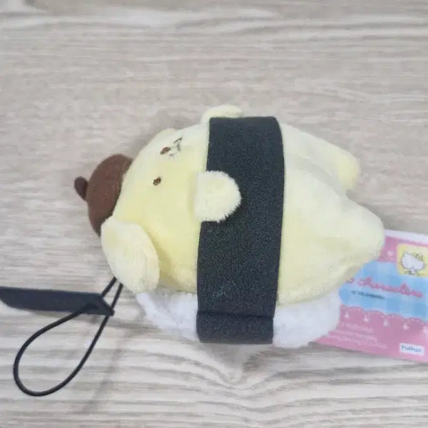 [BUNJANG] Sanrio Pompompurin Tamago Sushi Makko Keychain Doll / 산리오 폼폼푸린 계란 초밥 타마고 스시 인형 마코 키링