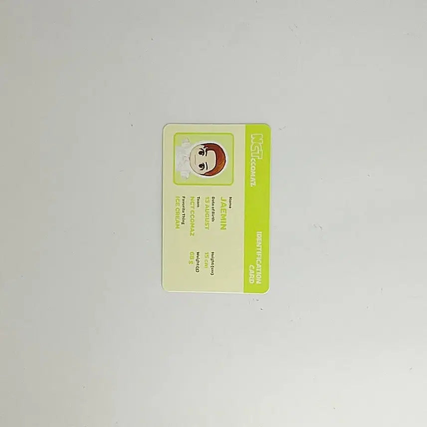 [BUNJANG] NCT Jaehyun Ccomaz ID Photocard 1 / 엔시티 재민 엔시티 꼬마즈 아이디 포토카드 1 NCT JAEMIN NCT CCOMAZ ID PHOTO CARD 1