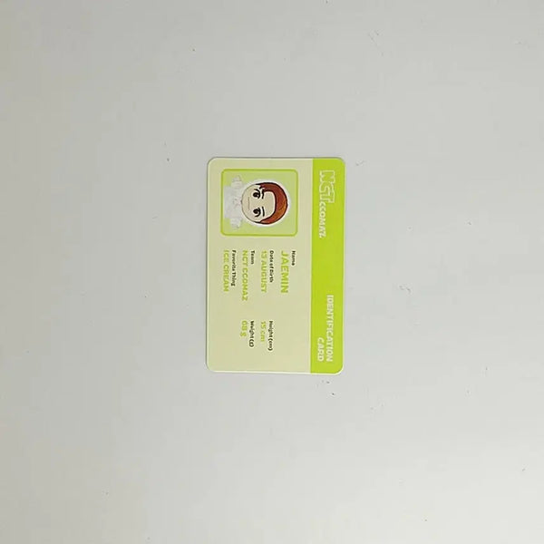 [BUNJANG] NCT Jaehyun Ccomaz ID Photocard 1 / 엔시티 재민 엔시티 꼬마즈 아이디 포토카드 1 NCT JAEMIN NCT CCOMAZ ID PHOTO CARD 1