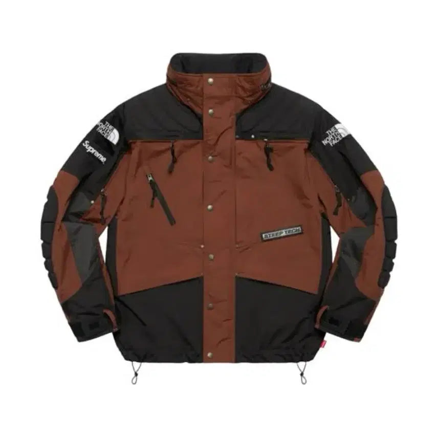 [BUNJANG] Supreme 22FW x The North Face Steep Tech Apogee Jacket (Brown) / [M] 슈프림 22FW x 노스페이스 스팁 테크 아포지 자켓 (브라운)