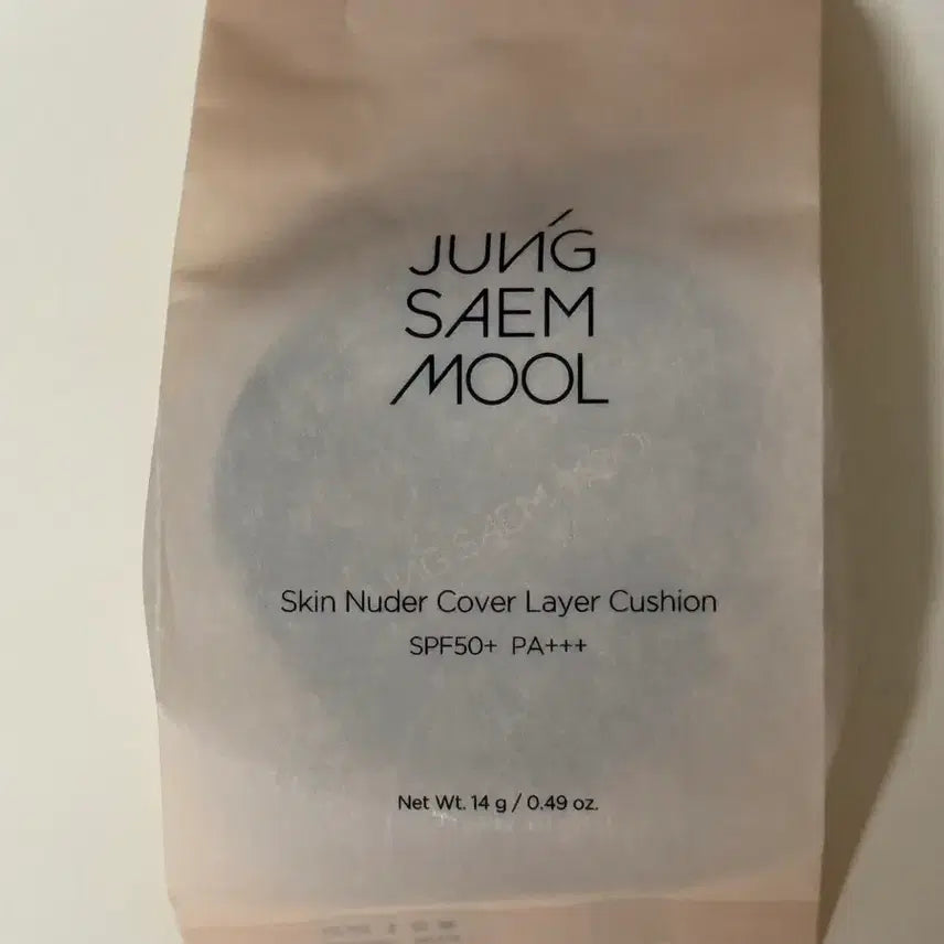 [BUNJANG] Jung Saem Mool Skin Nuder Cover Layer Cushion 21 Light Enlighter Refill / 정샘물 스킨누더 커버레이어 쿠션 21 엔라이트 리필 새상품