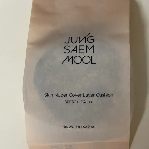 [BUNJANG] Jung Saem Mool Skin Nuder Cover Layer Cushion 21 Light Enlighter Refill / 정샘물 스킨누더 커버레이어 쿠션 21 엔라이트 리필 새상품
