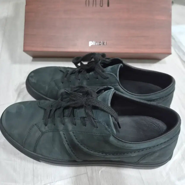 [BUNJANG] Pinocchio VEIN 301(p) Black Leather Platform Boots / 피노키 베인 265 블랙 , [+4cm] VEIN - 301(p) / BLACK